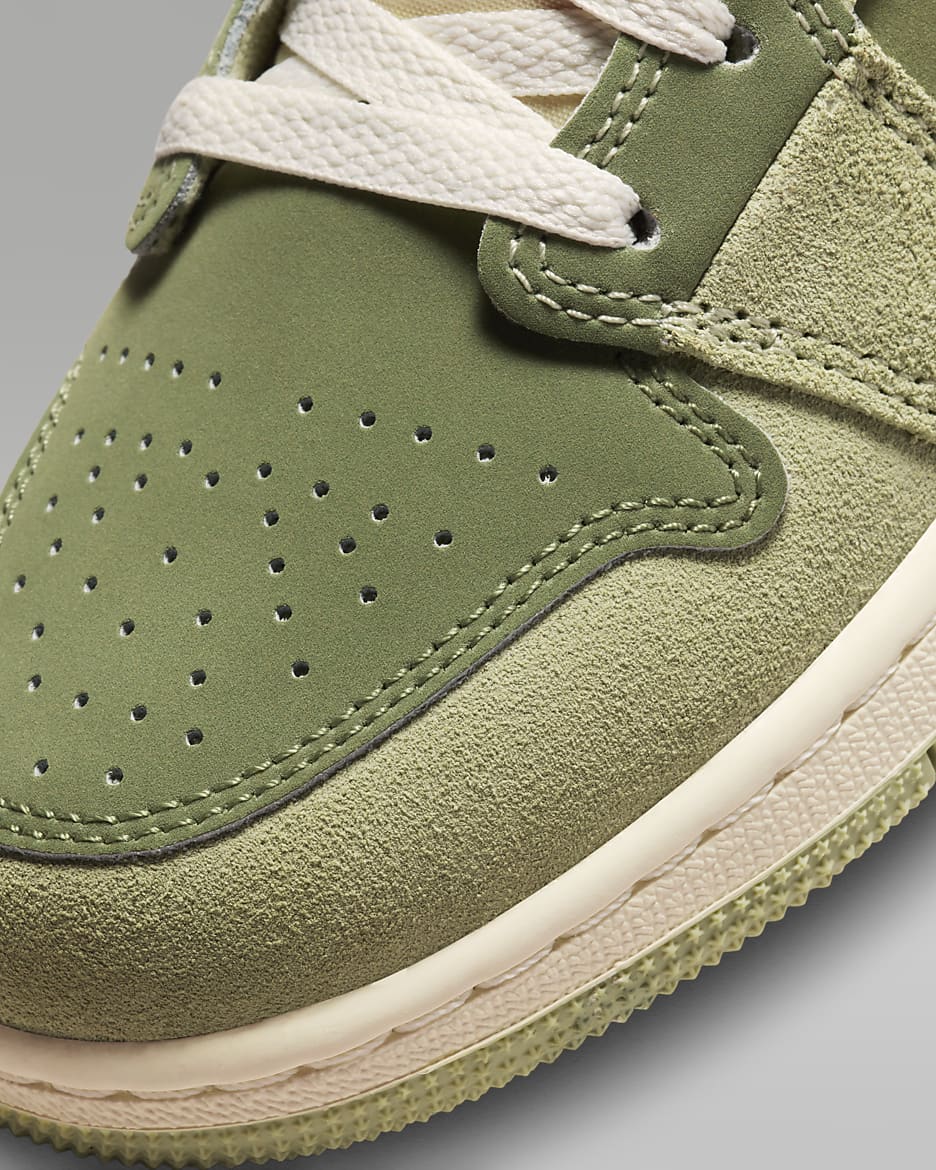 Olive green nike jordans top